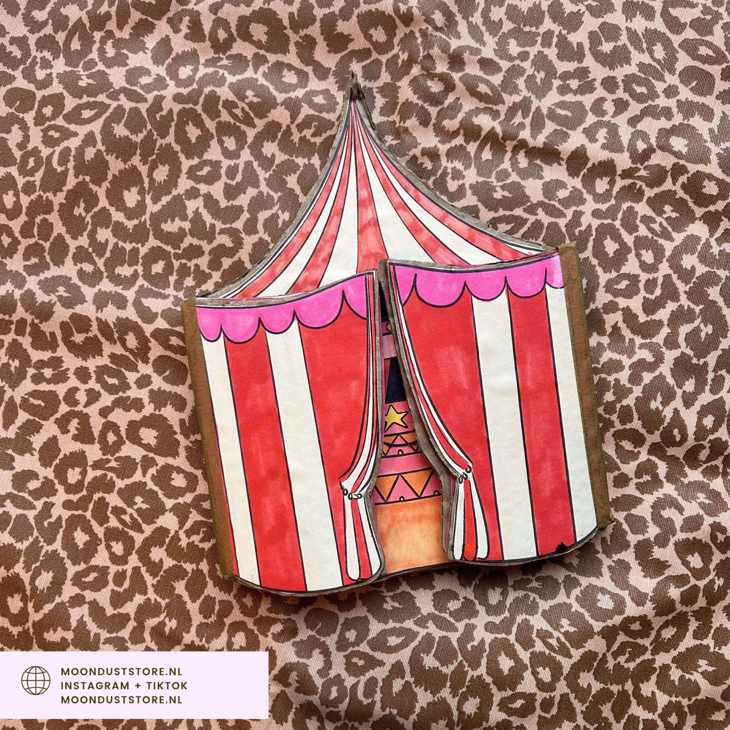 circus tent knutsel kids crafts